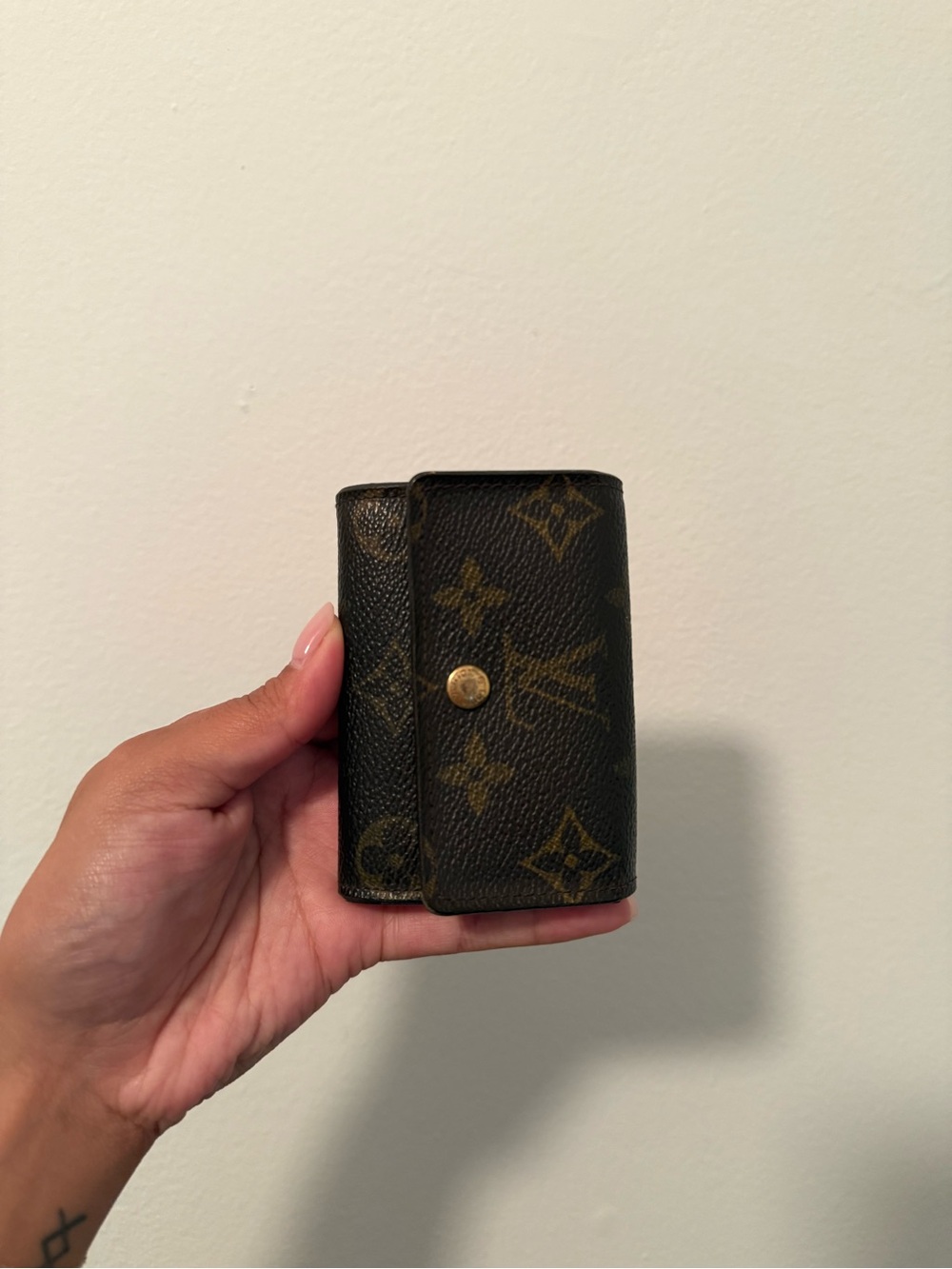 Louis Vuitton Monogram Small Leather Coin Purse/Card Holder